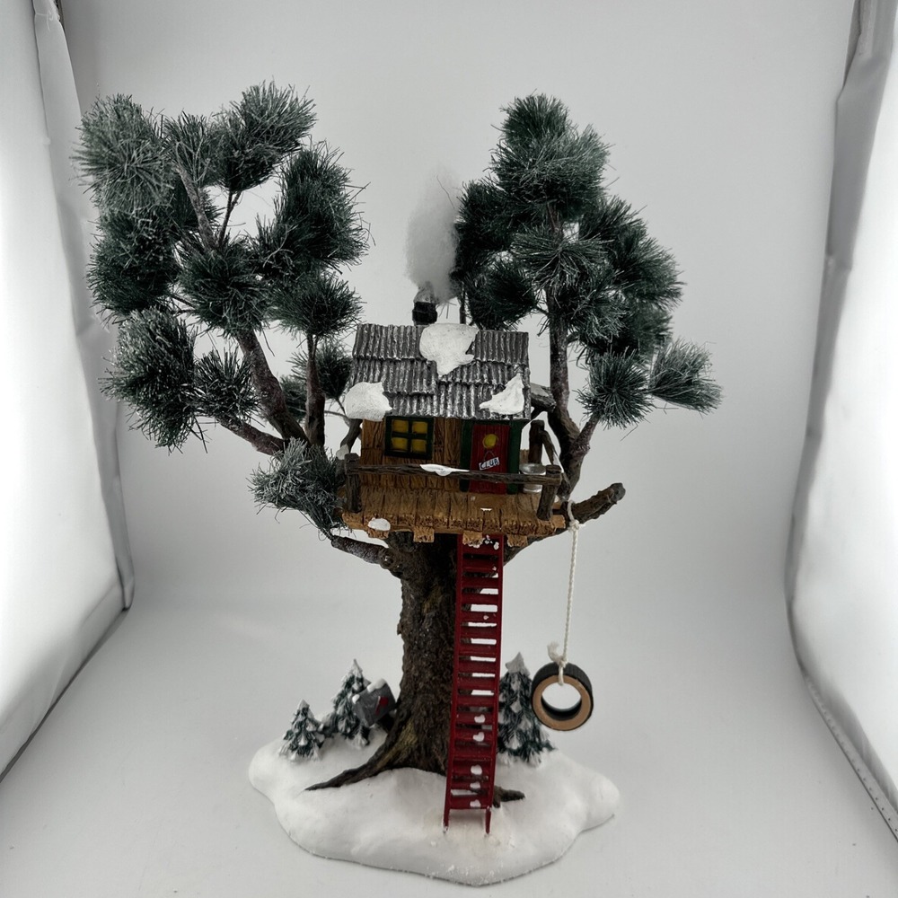 Dept 56 Treetop Tree House Snow Village Christmas Accessory 54890 Retired